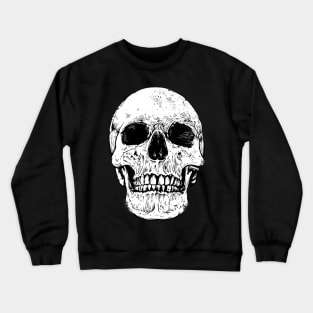 Skull Drawing Tattoo Crewneck Sweatshirt